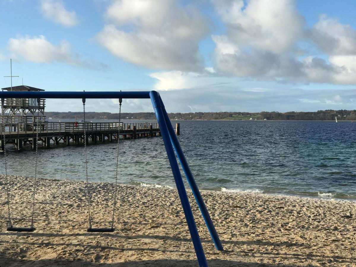 Weitblick - Mit Strandkorb, Mehr Meer Geht Nicht Glücksburg المظهر الخارجي الصورة