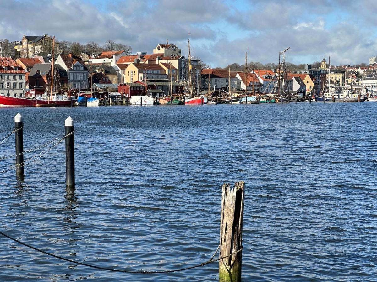 Weitblick - Mit Strandkorb, Mehr Meer Geht Nicht Glücksburg المظهر الخارجي الصورة