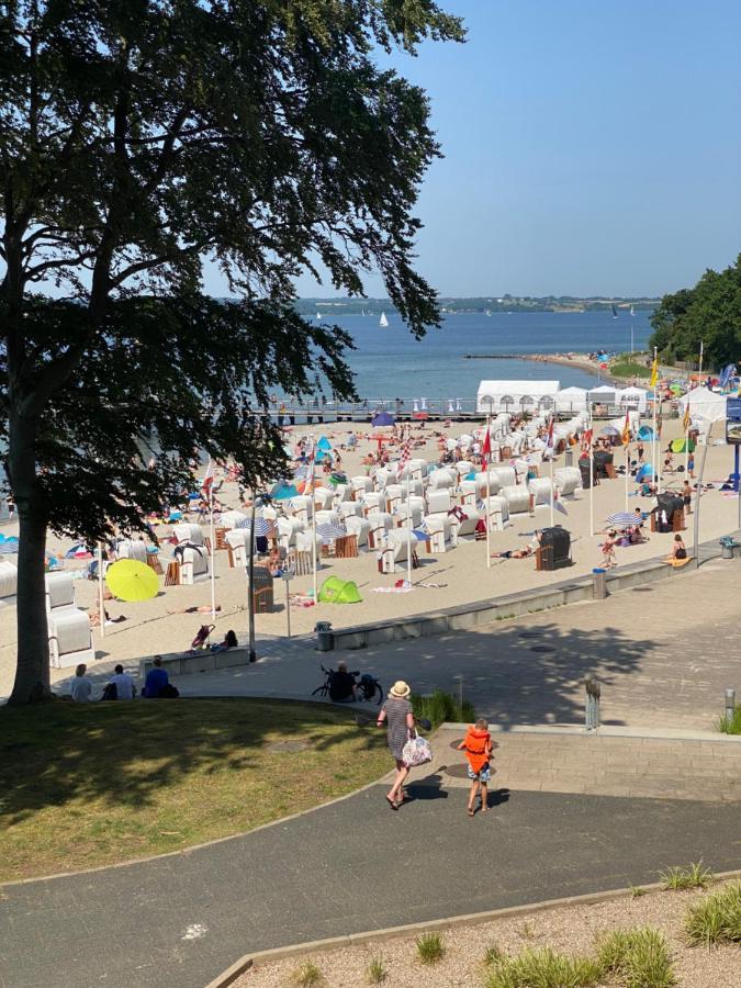 Weitblick - Mit Strandkorb, Mehr Meer Geht Nicht Glücksburg المظهر الخارجي الصورة