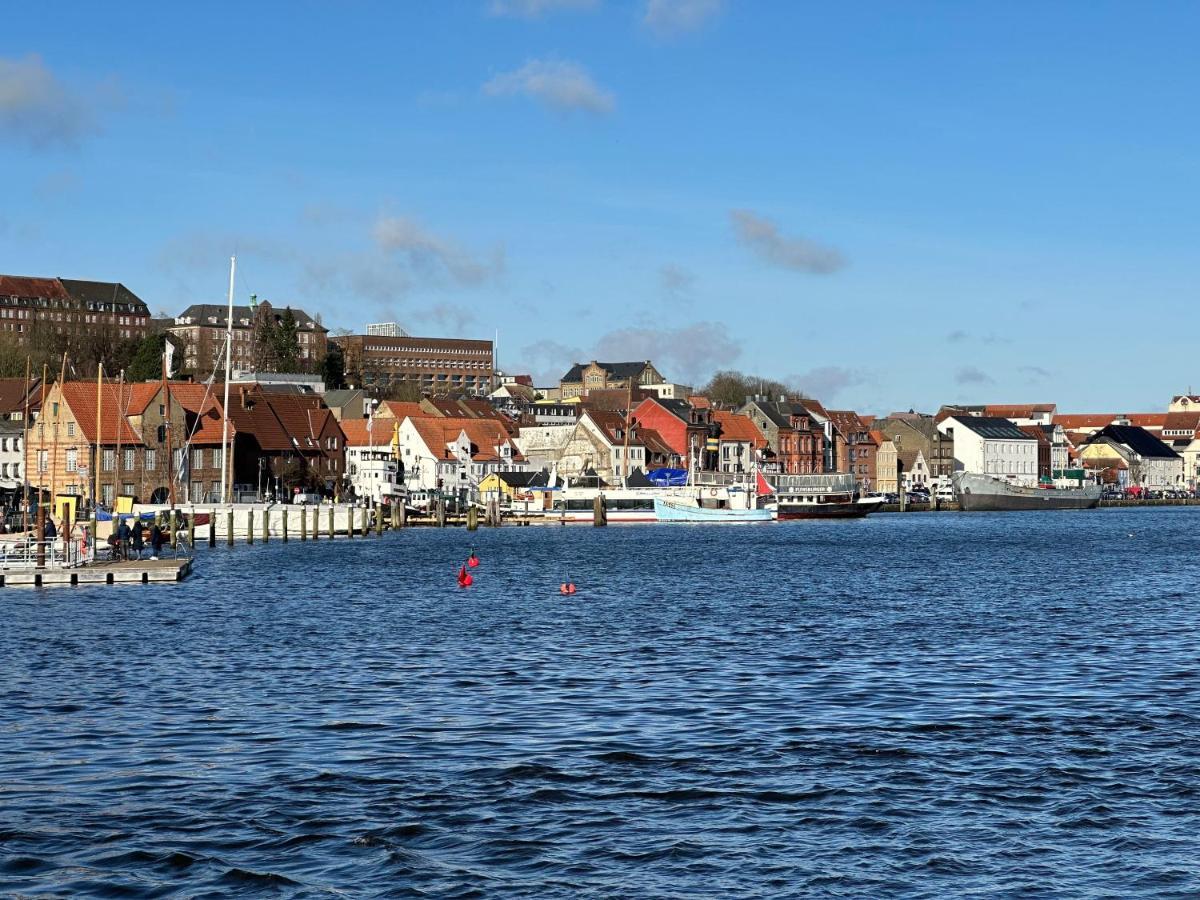 Weitblick - Mit Strandkorb, Mehr Meer Geht Nicht Glücksburg المظهر الخارجي الصورة